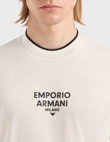 تصویر تیشرت مردانه آرمانی اورجینال اکرو Emporio Armani 3D1T73 1JPZZ 01A4 