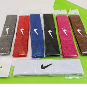 تصویر هدبند حوله ای ورزشی نایک تنیس head band nike