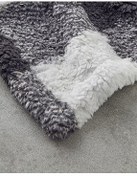 تصویر پتوی یک نفره آنتراسیت پتو چاپی PLAID COMFORT English Home 