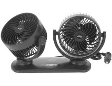 تصویر پنکه دوقلو فندکی خودرو مدل 303 با ۲ عدد 