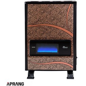 تصویر بخاری گازی ایران شرق مدل 6000 طرح آذرین دودکش دار 