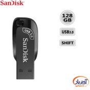 تصویر فلش مموری سن دیسک مدل ULTRA SHIFT CZ410 ظرفیت 128 گیگابایت ULTRA SHIFT CZ410 USB 3.0 128GB Flash Memory