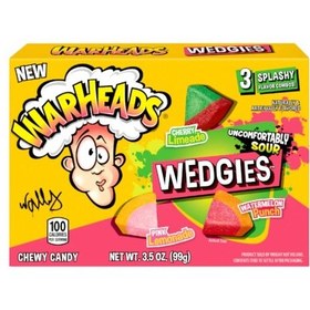 تصویر پاستیل ترش لیمو و هندوانه وارهدز ( 99 گرم ) warheads warheads