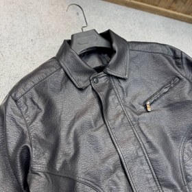 تصویر جکت چرم باکسی مستر کوالیتی وارداتی کد ۱۰۰۲ 