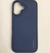 تصویر کاور ژله ای اپل مناسب آیفون ۱۶ طرح اسپیگن 