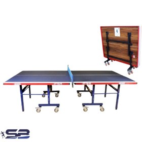 تصویر میز پینگ پنگ 8 چرخ TTS11 