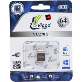 تصویر فلش ۶۴ گیگ ویکومن ViccoMan VC270 ا ViccoMan VC270 64GB USB 2.0 Flash Drive ViccoMan VC270 64GB USB 2.0 Flash Drive