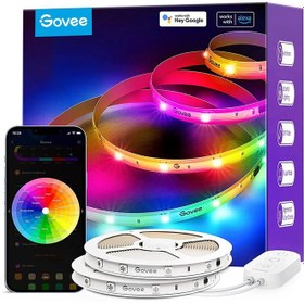 تصویر ریسه هوشمند Govee RGBIC LED Strip Light 5M Wi-Fi+Bluetooth GoVee RGBIC Wi-Fi+Bluetooth LED Strip Light 5M