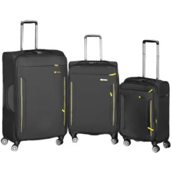 تصویر ست سه تیکه چمدان کاترپیلار مدل travel best(به همراه کیف آرایشی و جا کفشی) 