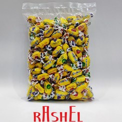 تصویر تافی المان میوه ای مغزدار 