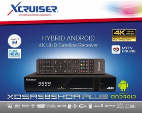 تصویر گیرنده ایکسکروزر 585 پلاس فورکی اندرویدی (اصل) Xcruiser 585 Plus HDR