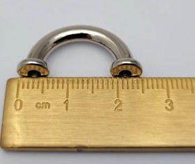 تصویر پل نیم گرد رنگ نیکل 2 سانت 