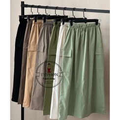 تصویر دامن زنانه لینن 