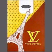 تصویر نایلون طرح دار طرح louis vuitton کیسه 20 کیلویی 