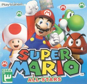 تصویر سی دی بازی ماریو همه ستاره ها پلی استیشن 1 سی دی پلی وان