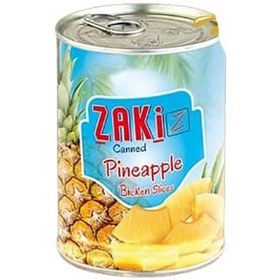تصویر کمپوت آناناس 565 گرم خورد زکي 