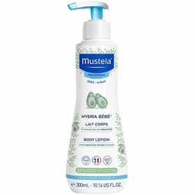 تصویر لوسیون بدن 300 میلی لیتر مو ستلا mustela 