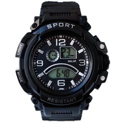 تصویر ساعت مچی مردانه والار اسپرت ضد ضربه چراغ دار 