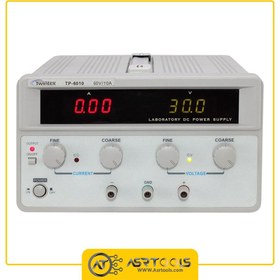 تصویر منبع تغذیه تک کانال 60 ولت 10 آمپر مدل TP-6010 