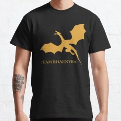 تصویر تیشرت house of the dragon طرح Team Rhaenyra Classic T-Shirt کد 195649 