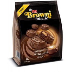 تصویر مینی کیک با مغز کاپوچینو اتی براونی اینتنس 10 عددی | Eti Browni Intense 