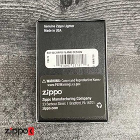 تصویر فندک زیپو مدل Zippo Flame Design کد ۴۸۱۹۰ 