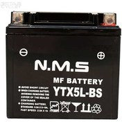 تصویر باتری مناسب بنلی 150 و هیرو مدل ان ام اس 12V5a کوتاه 