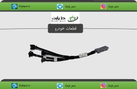 تصویر سیم کشی سوخت پاش 206 تیپ 2 روکش نسوز(طوسی) 