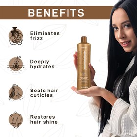 تصویر ماسک مو تثبیت کراتین کادیوو کاکائو برزیلی Deep Conditioning Mask Brazilian Cocoa Keratin Keratin Deep Conditioning Mask