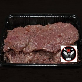 تصویر گوشت گوساله راسته استیک مرینیت شده 1000 گرم 
