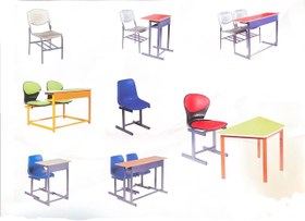 تصویر نیمکت مدرسه 