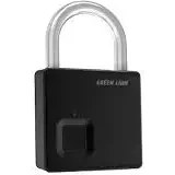 تصویر قفل اثر انگشتی گرین لاین مدل GNMINIFPPDLK Green Lion Fingerprint Padlock GNMINIFPPDLKBK