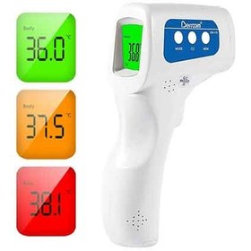 تصویر تب سنج (ترمومتر) لیزری برکام berrcom non contact thermometer 