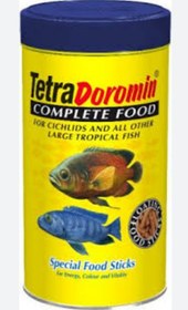 تصویر غذای ماهی ،تترا دورامین استیک ۱۰۰ میل،آلمانی،آکواریوم آرام Tetra Doromin_Germany،fish food