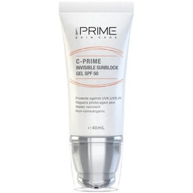 تصویر ژل ضد آفتاب بی رنگ پریم SPF 50 مدل C-Prime مناسب برای انواع پوست حجم 40 میلی لیتر 