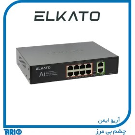 تصویر سوئیچ شبکه الکاتو مدل EL-1SB0820GP-120W سوئیچ شبکه الکاتو مدل EL-1SB0820GP-120W