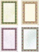 تصویر کاغذ تذهیب ابر و باد A4 بسته 100 عددی Cloud and wind gilding paper A4 pack of 100 pieces