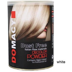 تصویر پودر دکلره سفید دوماسی وزن 400 گرم Domacy Decolor Powder White 400g