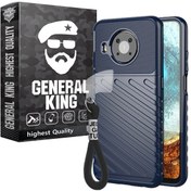 تصویر کاور ژنرال کینگ مدل B-NKC برای گوشی نوکیا X20 به همراه بندآویز 