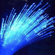 تصویر ریسه فیبر نوری رنگی 