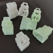 تصویر سوکت خام سه خانه ( سه فیش سرسیم نری ) مادگی پرایدی 