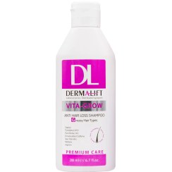 تصویر شامپو تقویت کننده موی چرب درمالیفت حجم ۲۰۰ میلی لیتر ضد ریزش 