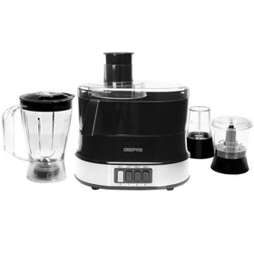 تصویر غذاساز 4 در 1 جی پاس مدل GSB9990 Geepas GSB9990 4-in-1 Food Processor - Electric Blender Juicer, 2-Speed with Pulse Function & Safety Interlock |Juicer, Blender & Coffee Mill Included