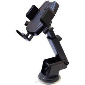 تصویر پایه نگهدارنده ی گوشی موبایل HM-Z01 car mount - مشکی HM-Z01 car mount mobile phone holder