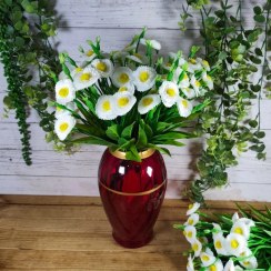 تصویر شاخه گل بابونه مصنوعی 