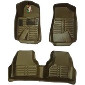 تصویر کفپوش پنج بعدی پژو پارس PZ چرمی سدری 