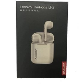 تصویر هندزفری بلوتوث دو تایی Lenovo ThinkPlus Live Pods LP2 Lenovo ThinkPlus Live Pods LP2 Wireless Handsfree