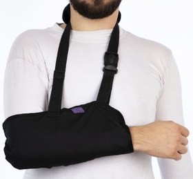 تصویر آویز دست پارچه‌ای ساده ورنا مدل V307 سایز Medium 