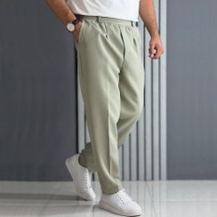 تصویر شلوار پارچه ای مازراتی مردانه رنگ مشکی 