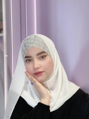 تصویر هدشال شش پیله حریرلمه - مشکی 